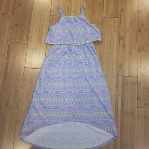 High low girls dress